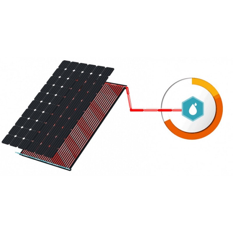 DUALSUN Hybrid 10-Panel-Schwimmbad-Set