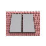 Befestigungshalterung für Dachpaneele aus Tinox oder lackiertem Material