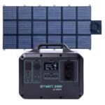 Komplettes autonomes Kit mit 1500-W-Lithiumbatterie und faltbarem 400-W-Solarpanel – Bild 2